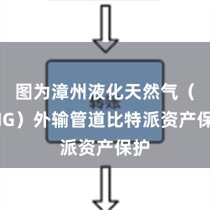 图为漳州液化天然气（LNG）外输管道比特派资产保护